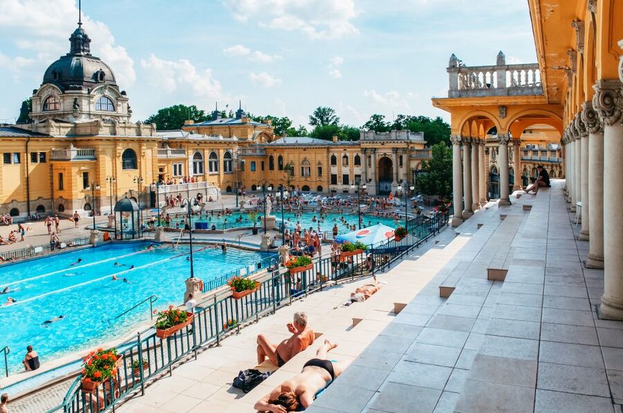 Budapest: Széchenyi Spa Day Ticket with Optional Upgrades - The Neo-Baroque setting is part of the attraction