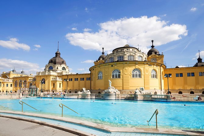 Budapest Széchenyi Spa with Danube Cruise and Optional Dinner - Budapest at night from the water