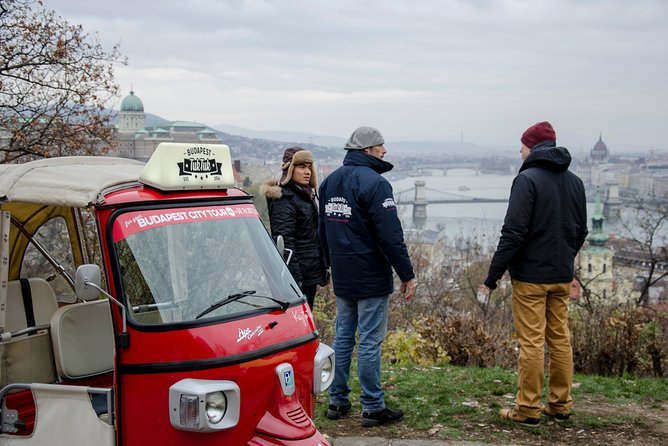 Budapest Tuk Tuk Tour with House of the Unicum Distillery Visit - Chain Bridge, Margaret Bridge, and Parliament