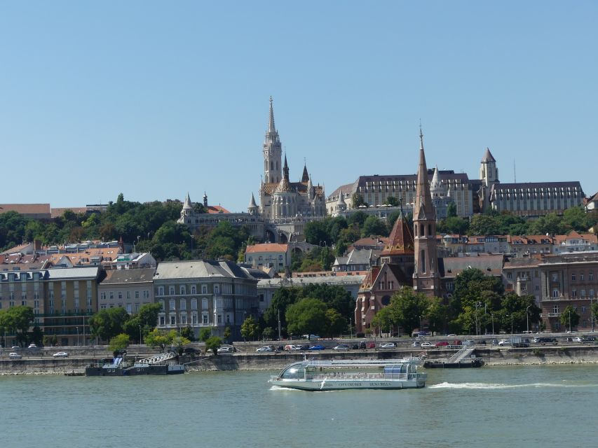 Castle District & Pest Driving Tour with Danube River Cruise - St. Gellert Hill and the Citadel viewpoint
