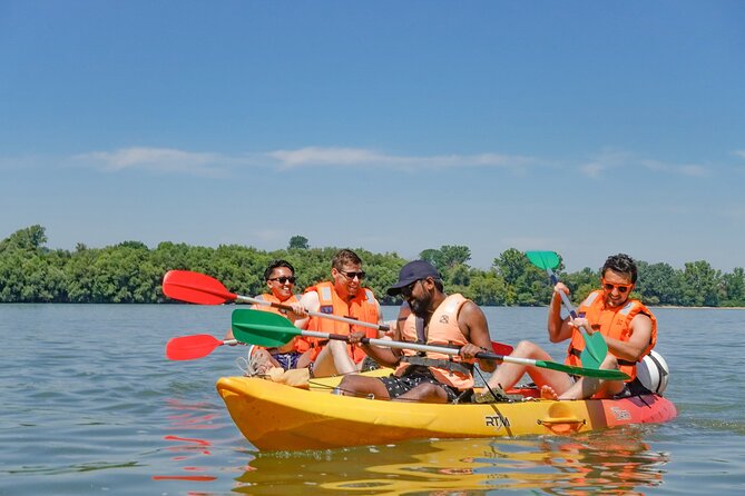 Danube Bend Hiking and Kayaking - Getting ready for a calm Danube paddle
