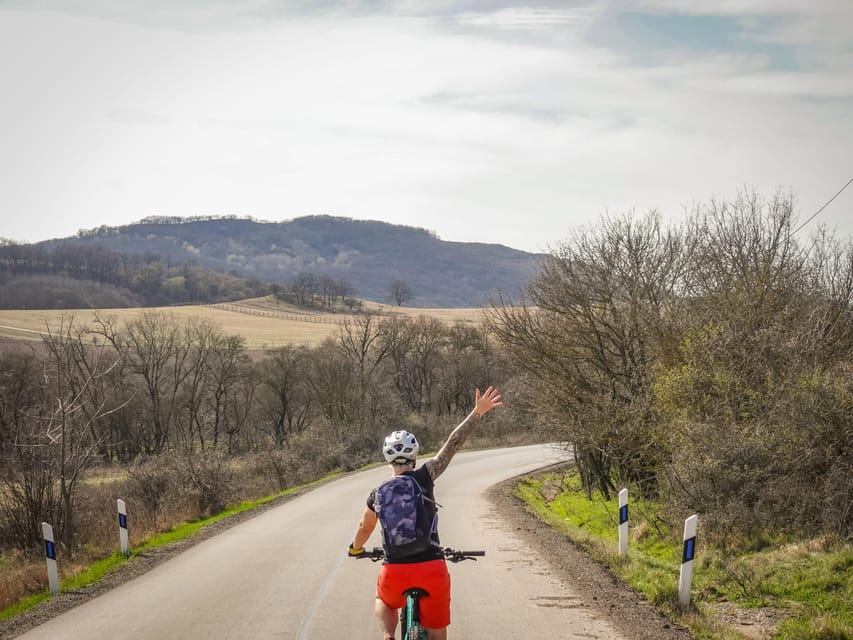 E-Mountain Bike Adventure in the Danube Bend - A Forest Road, Meadow, and Small Animal Park