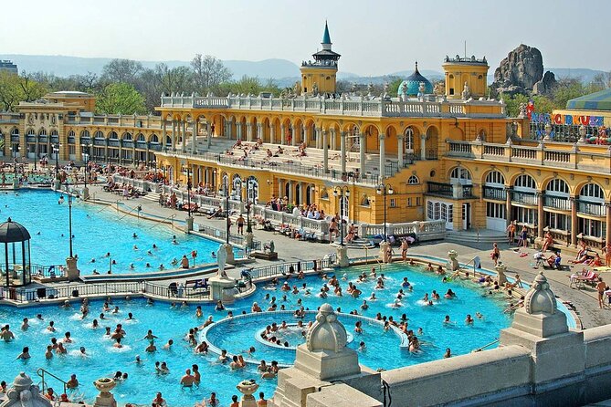 Entrance to Szechenyi Spa in Budapest - What the $71.97 price means for your budget