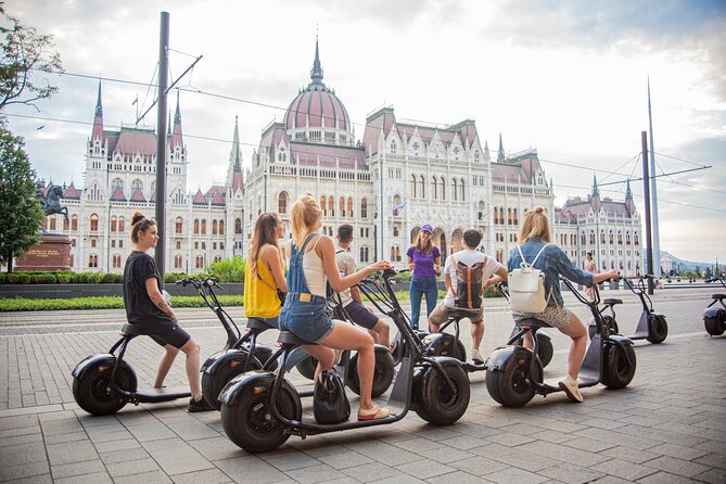 Guided Tours in Budapest on E-Scooter with various routes - Sunset, night views, and the Citadella