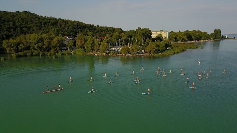 Lake Balaton: Sunset SUP Tour along the Tihany National Park - Languages, flexibility, and useful planning details