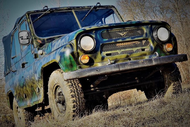 Off-Road Driving Cold War Style in Budapest - Dress for an old truck, not a formal outing