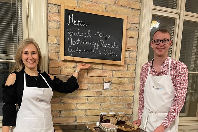 Premium Hungarian Home Cooking Experience with Chef Marti - Sitting down to eat your own work