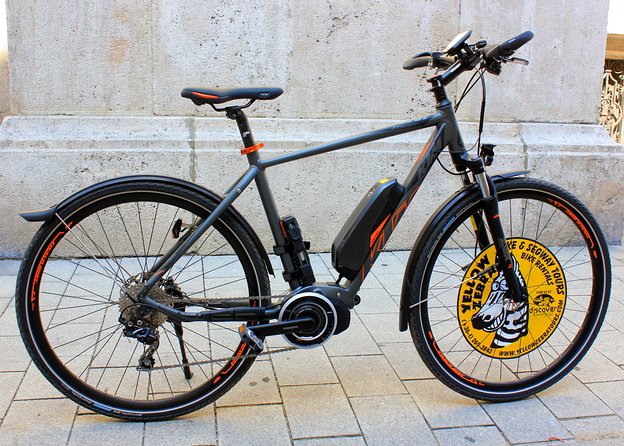 Private Budapest E-Bike Tour - Crossing toward Margaret Island
