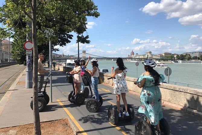 Segway Guided Tour In Budapest, Historical Buda Castle - Crossing the Chain Bridge into Buda