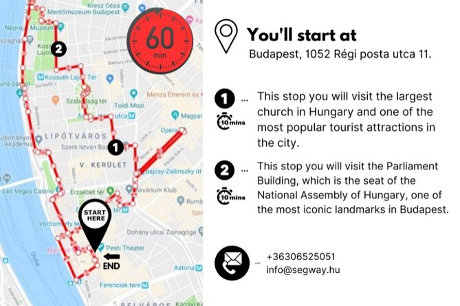 Segway Guided Tour in Downtown Budapest - Riding toward the Hungarian Parliament Building