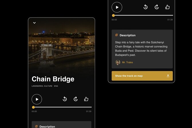 Self Guided Tour In Budapest With 100 Captivating Audio Stories - The Chain Bridge and Danube memorials