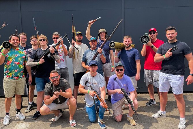 Shooting Experience ALL IN Package in Budapest - Eight guns, one fast-paced Budapest session