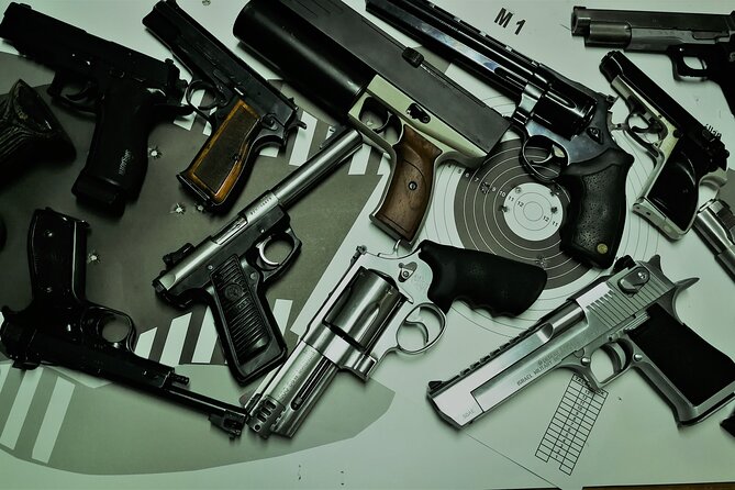 Shooting package 70 - Eight Guns, Seventy Rounds, One Fast Hour