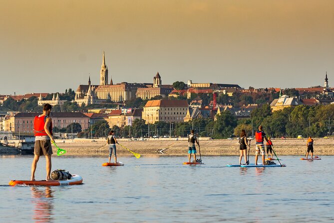SUP Budapest: Sunset tour - Starting at Római part, beyond central Budapest