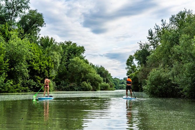 SUP Budapest: Sunset tour - Margaret Island brings the city closer