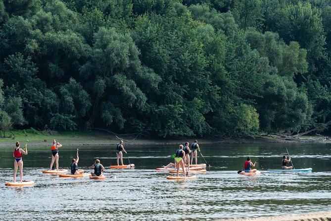SUP Budapest: Sunset tour - Parliament and the bridges are the big finale