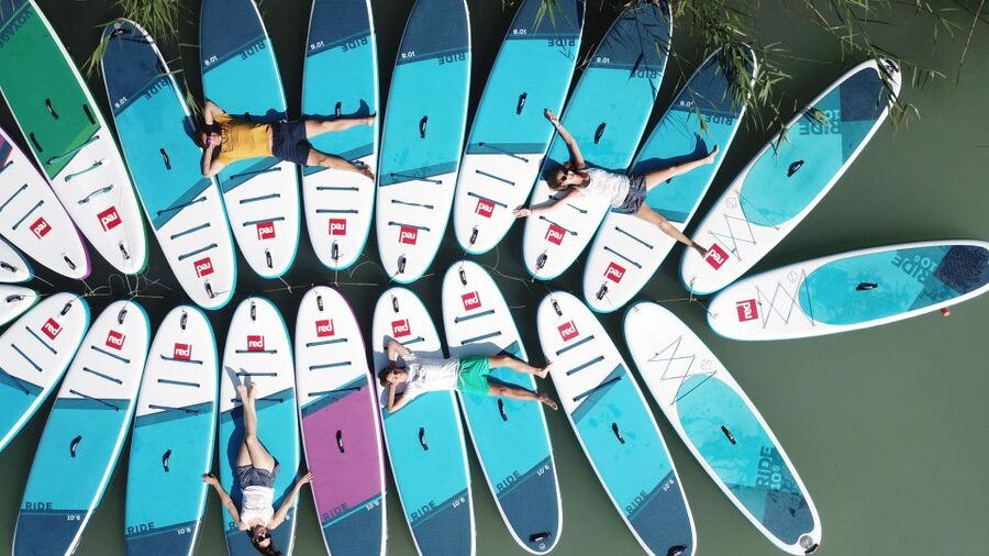 Tihany: SUP Course and Tour at Lake Balaton - On the water with an instructor
