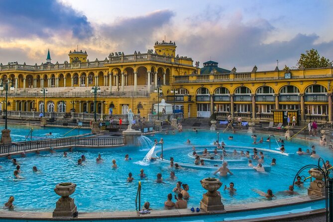UNESCO Thermal Bath and Budapest Movie Film Tour in Hungary - Two hours at Széchenyi Baths