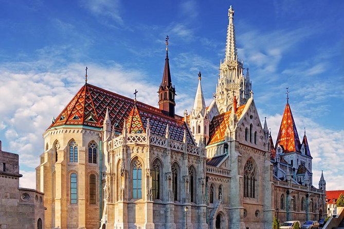 Walk in Buda with Hospital in the Rock Underground Cave Visit - Buda Castle and the Royal Palace terrace