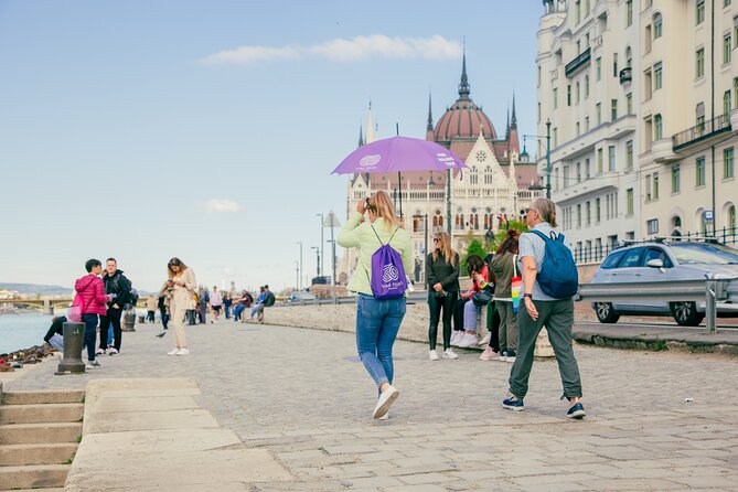 Walking Tour Budapest incl. the Shoes on the Danube Bank - The Shoes on the Danube Bank: a brief but serious stop